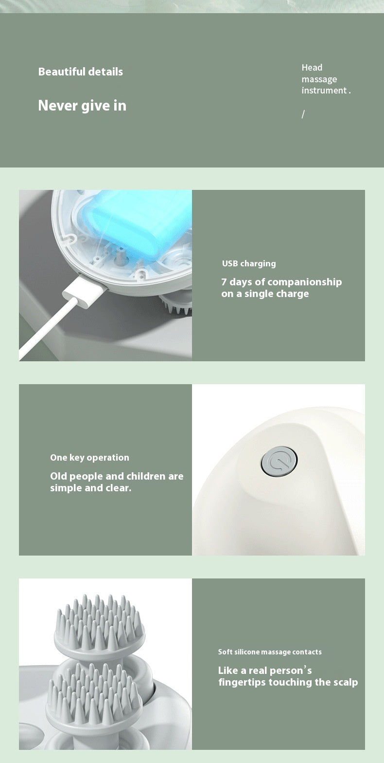 Electric Head and Neck Massager for Everyday Stress Relief