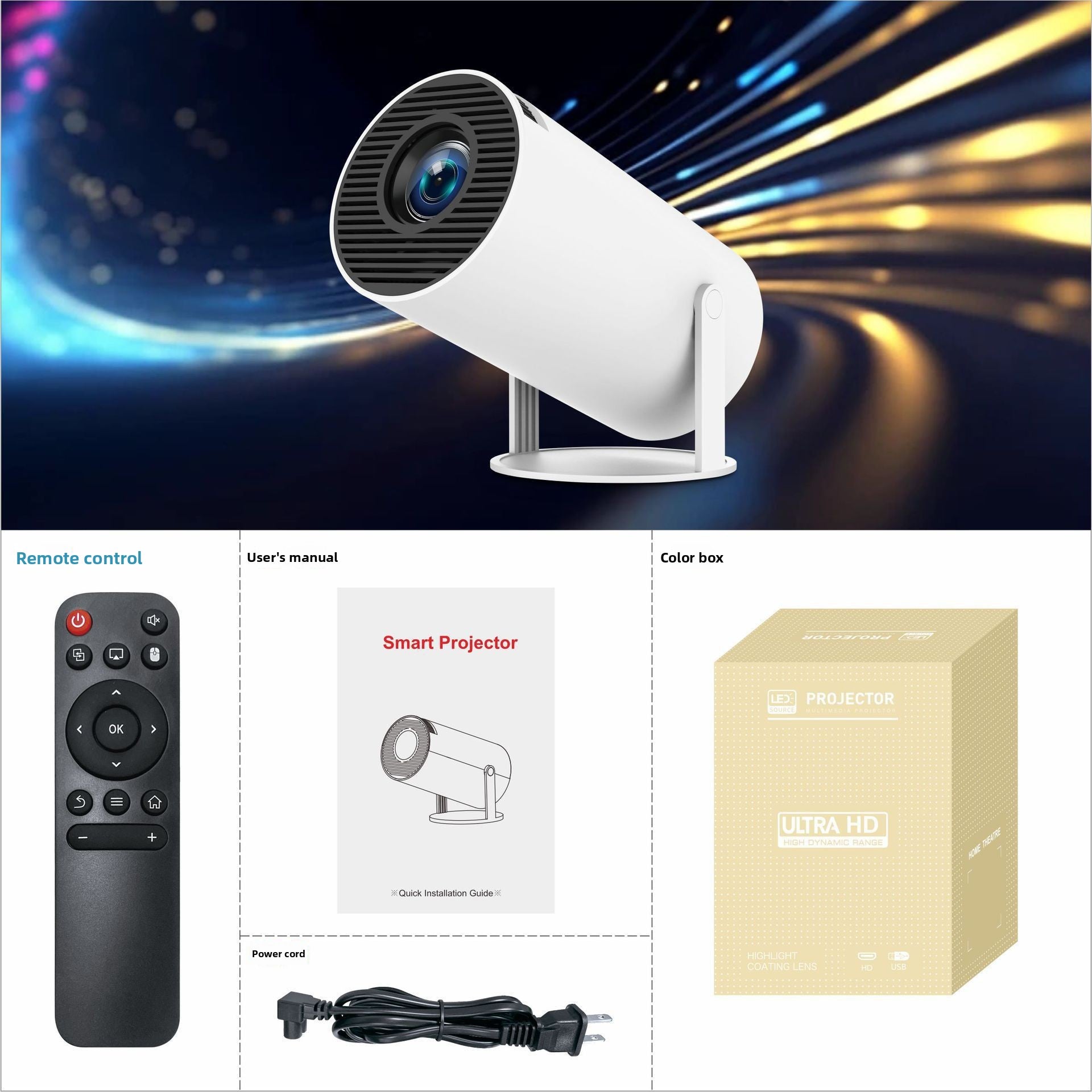 Big Screen Fun Anywhere with Portable Mini HD Projector