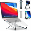 Premium Aluminium Foldable Laptop & Mobile Stand