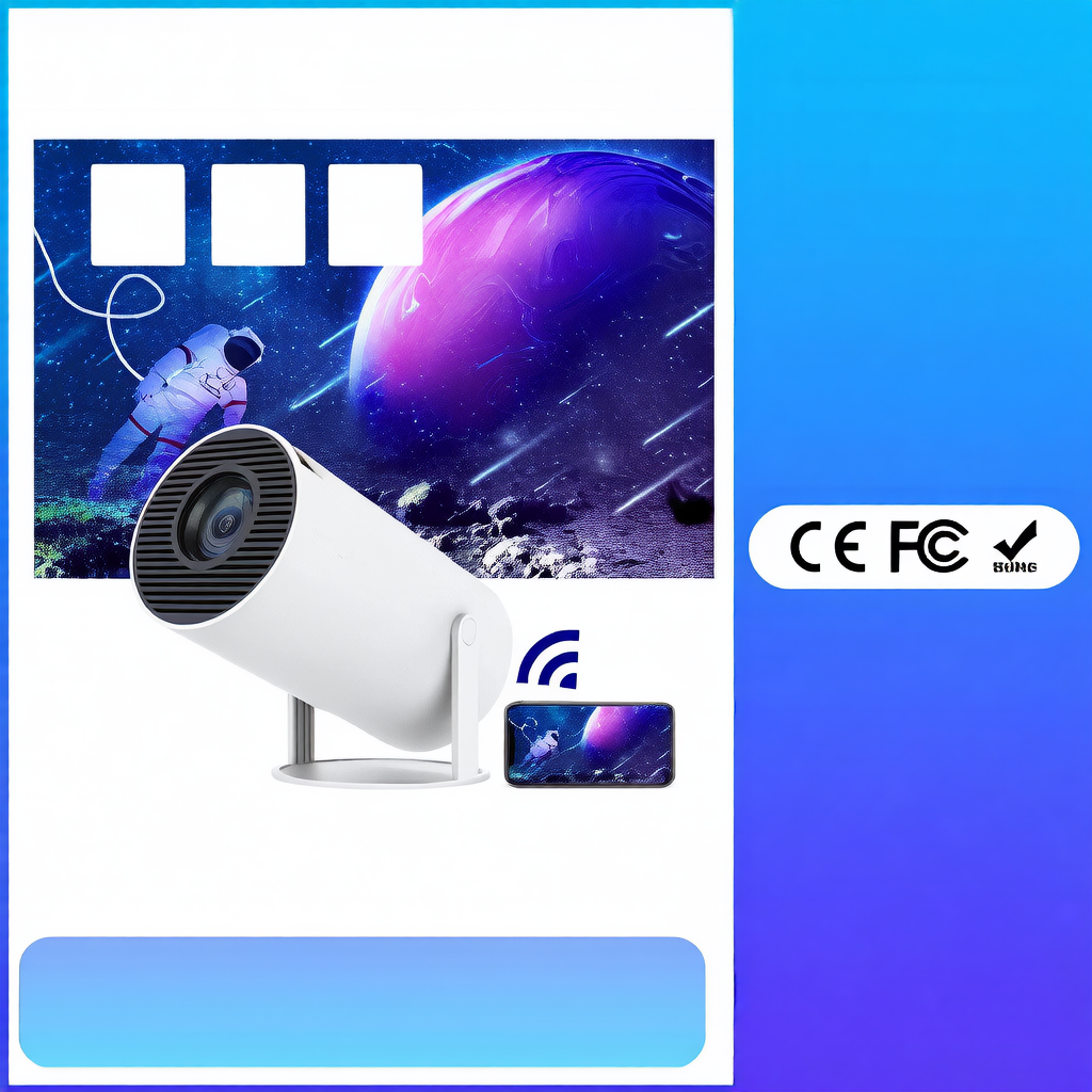 Big Screen Fun Anywhere with Portable Mini HD Projector