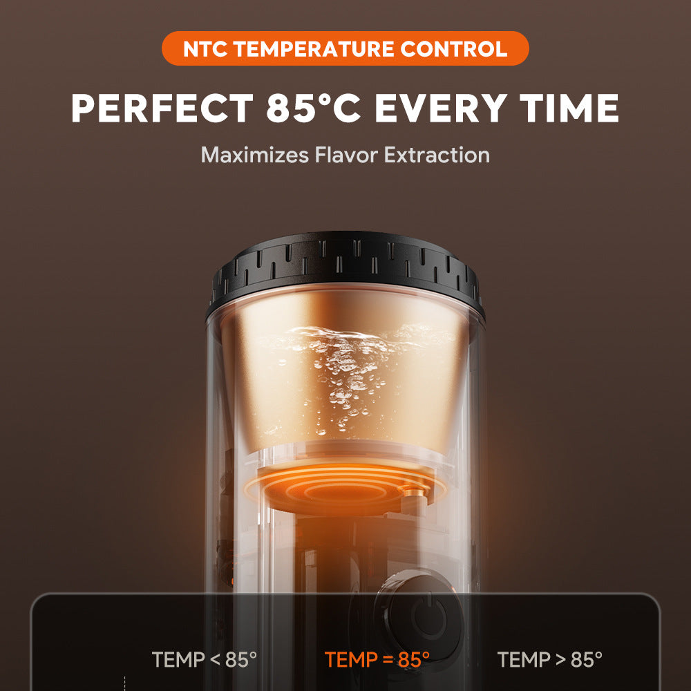 Brew Fresh Espresso Anywhere with Portable Wireless Coffee Maker