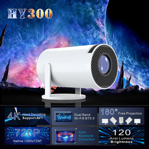 Big Screen Fun Anywhere with Portable Mini HD Projector